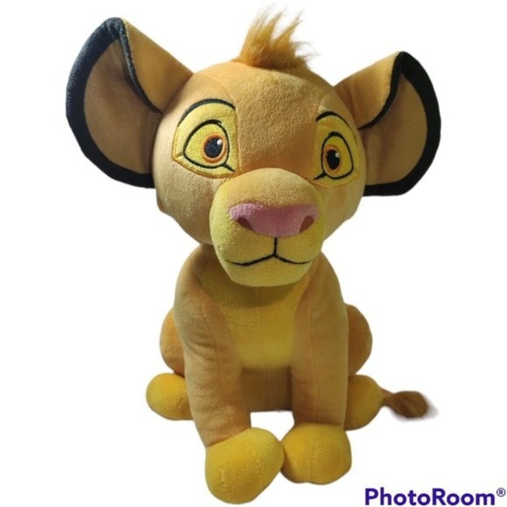 Simba Plush Stuffed Animal The Lion King Disney Large 12"